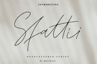 A Maker's Review: The Sfattii Calligraphy Font