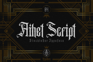 Aihet Script: A Classic Blackletter Font for Web Design