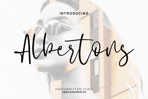 Albertons Script: A Calm & Crafted Font for Editorial Voices