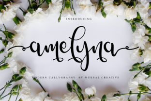 Amelyna: The Sweet and Charming Script Font