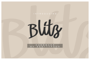 Blitz Font: Adding Personality to Your Small Business Brand