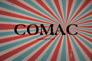 Comac: A Bold Serif Font for Professional Branding Projects