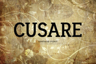 Cusare Font: Friendly Bold Serif for Digital Experiences