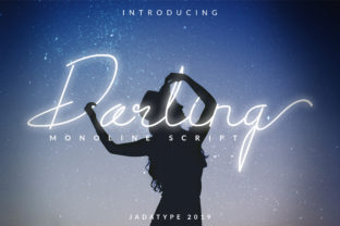 Darling: A Bold Handwritten Font for Authentic Branding