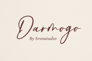 Darmogo Font: The Delicate Script for Elegant Handmade Products