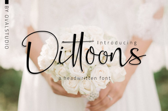 Dittoons: A Modern Script Font for Editorial Content