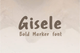 Elevate Your Marketing Campaigns with the Gisele Bold Handwritten Font