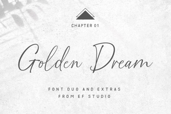 Golden Dream Duo: A Font for Editorial Storytelling