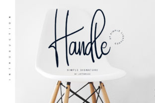 Handle: A Casual Script Font for Modern Campaigns