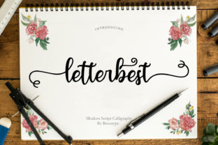 Letterbest Script: A Sweet Typestyle for Crafted Goods