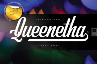 Queenetha: A Handwritten Font for Business Branding That Stands Out