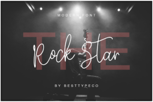 Rock Star: A Handwritten Font for Creative Products