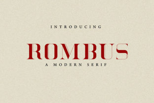 Rombus: The Premium Serif Font for Modern Digital Marketing