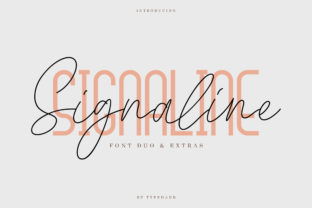 Signaline Duo: A Bold and Fun Crafting Font
