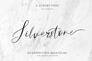 Silverstone: A Friendly Handwritten Font for Editorial Projects