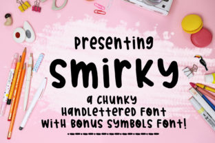 Smirky: A Casual Script Font for Editorial Mood