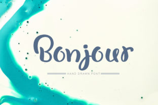 The Bonjour Font: Authentic French Style for Your Handmade Creations
