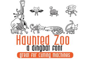 The Haunted Zoo Font Adds Unique Character to Your Brand