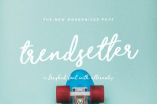 Trendsetter Font: A Maker's Review of this Sweet Script Typeface