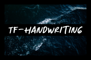 Using TF Handwriting for Authentic Branding Projects